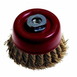 Wire Cup Brush Knotted 85mm14