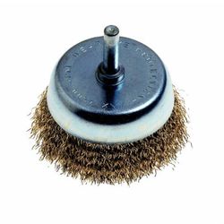 50 X 6mm Brass Wire Cup Brush