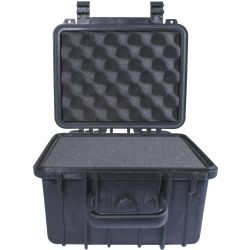 Hard Case 270x245x185mm Od With Foam Black Water & Dust Proof (231815)