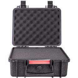 Hard Case 350x315x165mm Od With Foam Black Water & Dust Proof (312413)