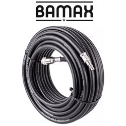 Rubber Air Hose 10mmx20m W.quick Coupler
