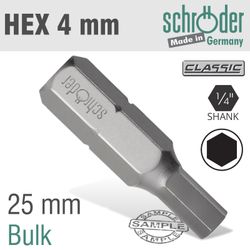 Allen Insert Bit 4mm Hex