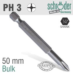 Phillips No.3 X 50mm Classic Power Bit
