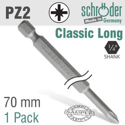 Pozi.no.2 70mm Power Bit 1cd