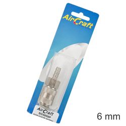 Quick Coupler Universal 6mm Hosetail 1pc Pack