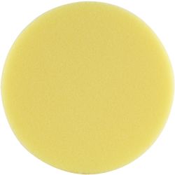 Foam Pad Hook And Loop Yellow Sponge 150mm 6' Heavy Cutting