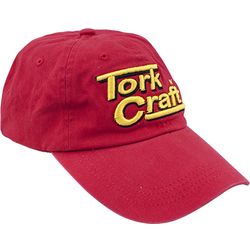 TORK CRAFT Base Ball Cap Red Adjustable (one Size Fits All)