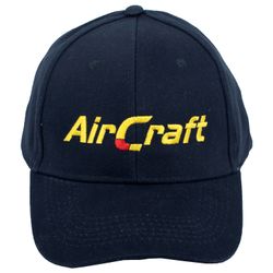 Air Craft Base Ball Cap Navy Blue (one Size Fits All)