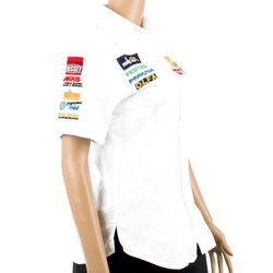 Ladies Blouse - White 3/4 - Medium