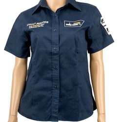 ALPEN Sprint Mast Ladies Navy Cotton Blue Small