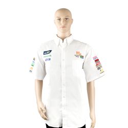 Vermont Mens Cotton Shirt White Large