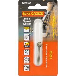 Mini H/speed Cutter 7.9mm Oval 3.2mm Shank
