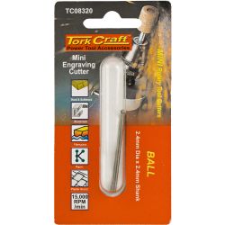 Mini Engraving Cutter 2.4mm Ball 2.4mm Shank
