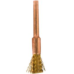 Mini Brass Brush 3.2mm End 2.4mm Shank