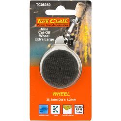 Mini Cut-off Wheel Extra Large 38.1mm X 1.2mm