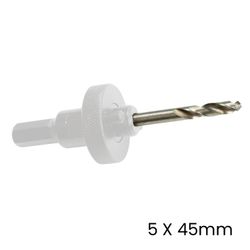 Arbor Drill Bit 5 X 45mm For Hss Hole Saw