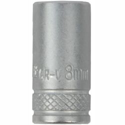 Socket 8mm 1/4' Drive Crv 12 Point