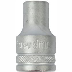 Socket 9mm X 21.8mm 1/2' Drive Crv 12 Point