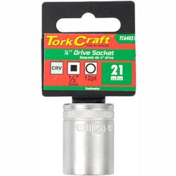 Socket 21mm X 27.8mm 1/2' Drive Crv 12 Point
