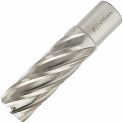Annular Hole Cutter Hss 21 X 55mm Weld Shank 19.05mm