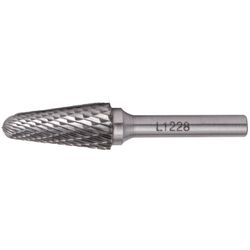 Rotary Burr Tungsten 12x28x6mm Conical