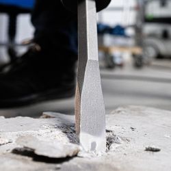 Chisel Hex 17mm Flat 40mm X 400mm