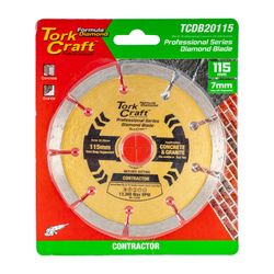 Diamond Blade 115mm Segmented Profesional