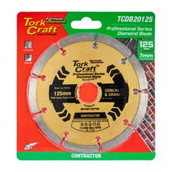 Diamond Blade Segmented 125x22.22mm Sintered Profesional