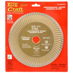Diamond Blade 200x25.4mm Turbo