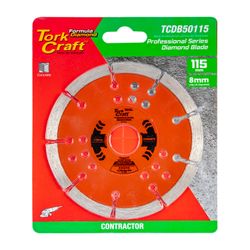 Diamond Blade Multi Purp. 115mm Hard & Soft Mat.