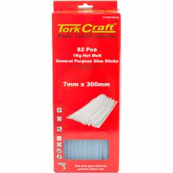 Glue Stick 07 X 300mm 82pc 1kg Hot Melt Gen. Purpose Eva 18000cps