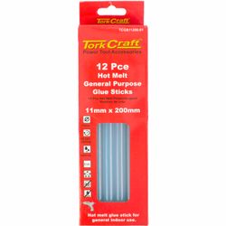 Glue Stick 11 X 200mm 12pc Hot Melt Gen. Purpose Eva 18000cps