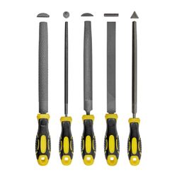 File Set 5pc Flat/rnd/tri-angle/half Rnd/half Rnd Rasp
