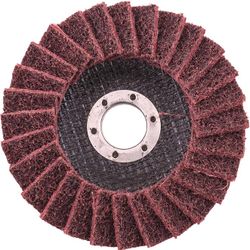 Flap Disc Non Woven 115x22 Medium Red Tcfd