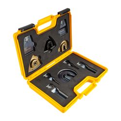 Quick Change Oscillating All Round Purpose Accessory Set 10pc