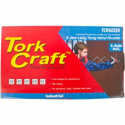 Lazy Tong Hand Pop Riveter 6.4mm Max 3 Jaw H/duty