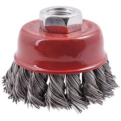 Wire Cup Brush 65 X M14 Knotted Stainless Steel Tcw