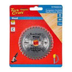 Tct Saw Blade 85mm X 1.2mm X 15mm X 36t Wood Thin Kerf