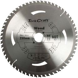 Saw Blade Thin Kerf 250 X 60t 30-16 Tct