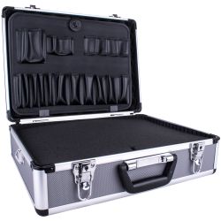 Aluminium Case 45.5 X 33 X 15.2 With 5 X Dividers And Foam Inserts