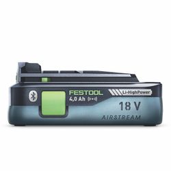 FESTOOL BP 18 Li 4.0 HPC-ASI 18V 4.0Ah HighPower Bluetooth Battery Pack