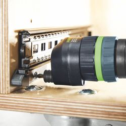 FESTOOL EX-UNI FastFix Eccentric Attachment for Edge-Close Drilling and Screwdriving