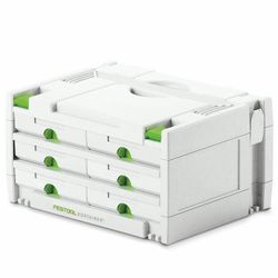FESTOOL SYS 3-SORT/6 SORTAINER 6 Drawer Storage System