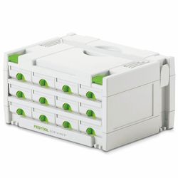 FESTOOL SYS 3-SORT/12 SORTAINER 12 Drawer Storage System