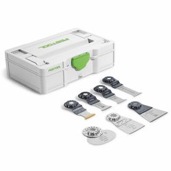 FESTOOL SYS3 S 76-OSC-SORT/7 Oscillator Saw Blade Set in Systainer³