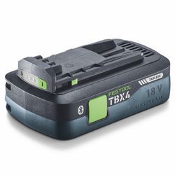 FESTOOL BP 18 TBX 4 C-ASI 18V 4.0Ah Tabless Bluetooth Battery Pack