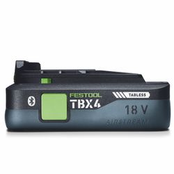 FESTOOL BP 18 TBX 4 C-ASI 18V 4.0Ah Tabless Bluetooth Battery Pack
