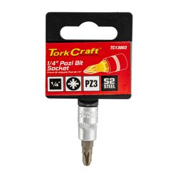 Socket Bit 1/4'dr Pozi Pz3 S2 Material