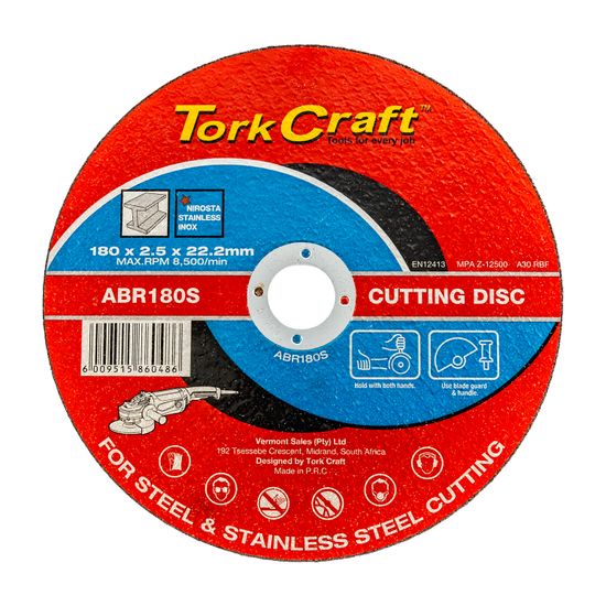 Cutting Disc Steel 180 X 2.5 X 22.22