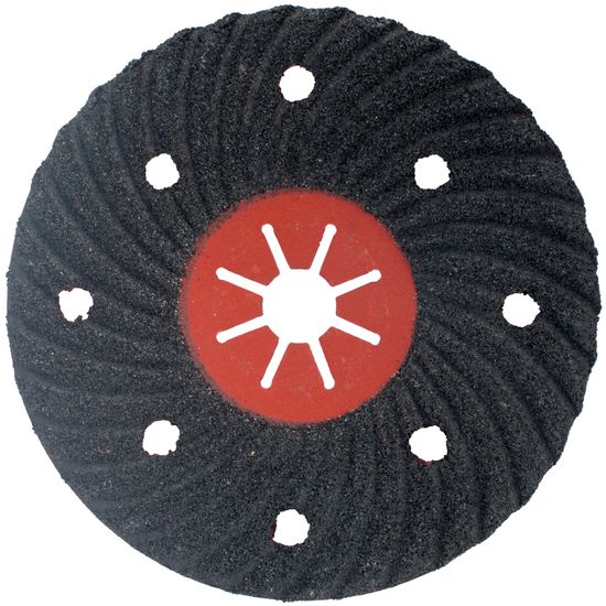 Vulcanized Fibre Disc 180mm 60 Grit Bulk